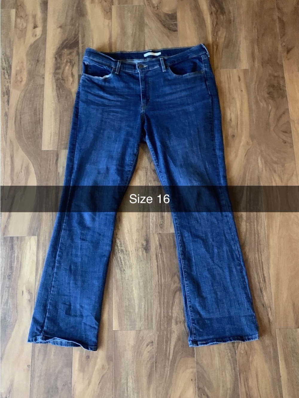 Levi's Dark Blue Bootcut Jeans